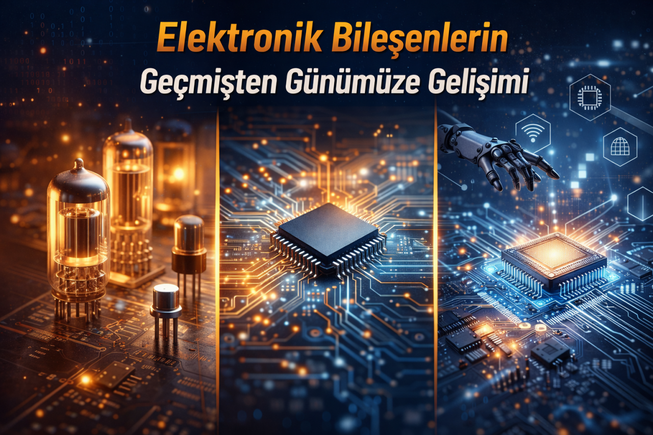 1. Elektronik Komponentenlerin Tarihsel Yolculuğu