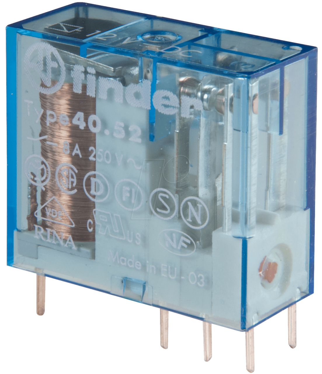 40.52.7.012 Serisi 12VDC Röle