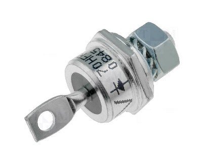 70HFR120 (70A-1200V) Metal Diyot- Anot Şase