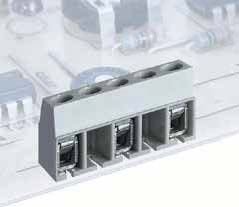 3 Pin 10mm H:13mm 750V Gri Terminal Blok (CBL10/3)