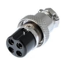 4 lü Dişi Mike Konnektör