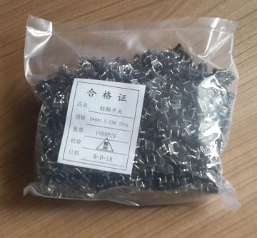 1000Adet 6x6 H:9.5mm  Round Buton Tact Switch