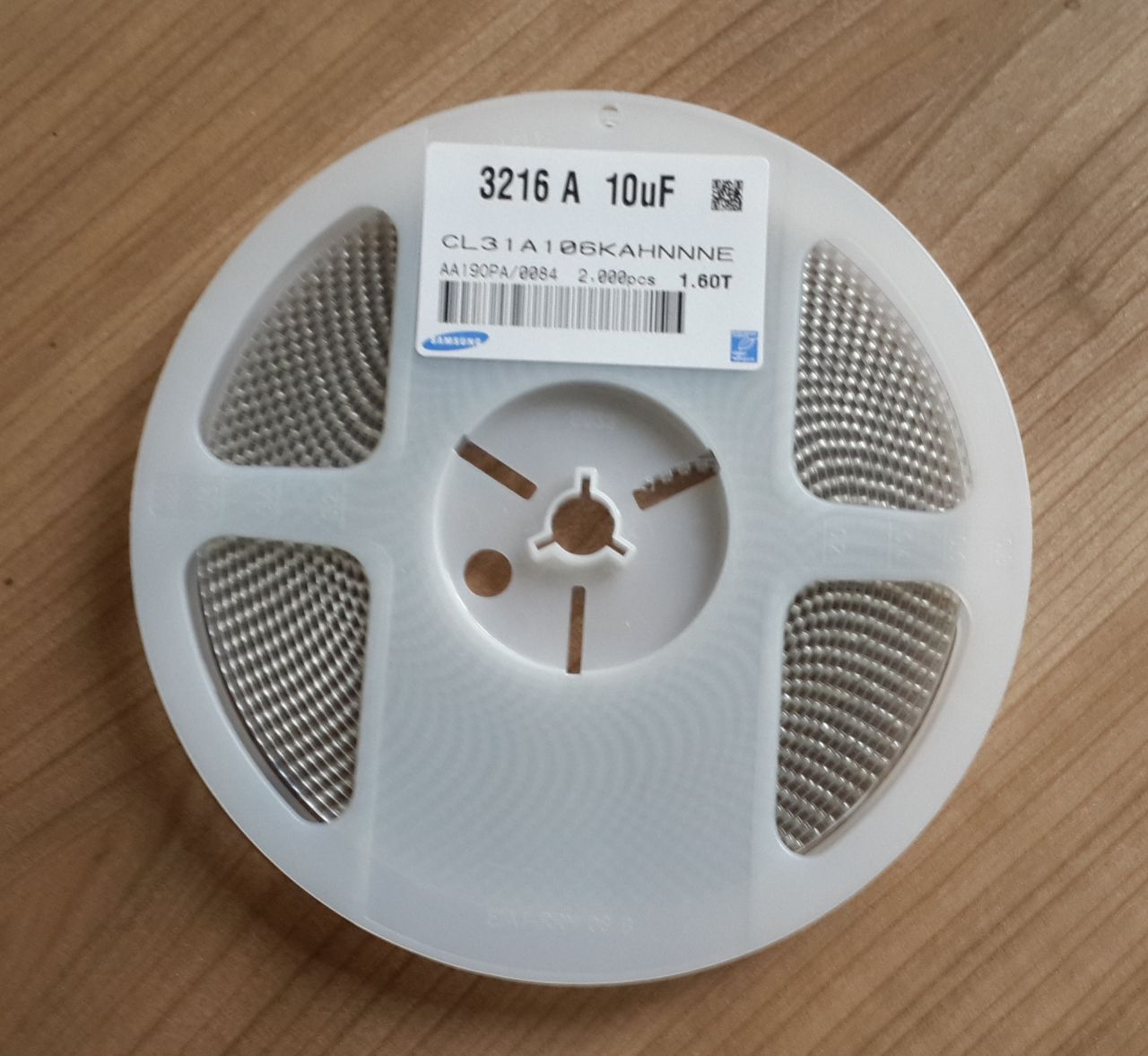 10uF 25V 10% X5R 1206 (2000 Adet Fiyatı T&R) CL31A106KAHNNNE