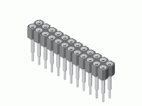 2X10 Precision Socket (006-2-010-D-B1STF)