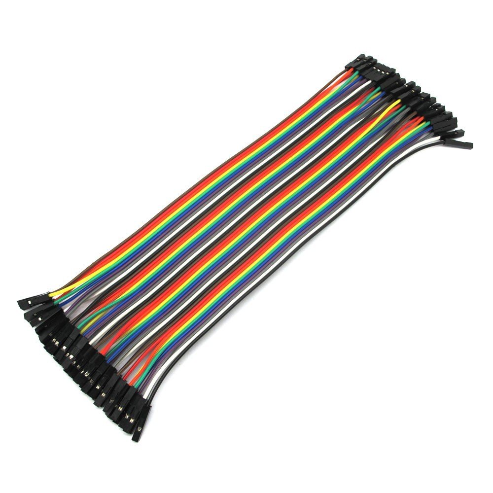 BreadBoard için Jumper Kablo 40 lı Dişi+Dişi 20cm