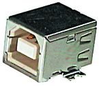 SMD USB Jack B SMT 90° Female (USB-B/SMT) 100 Adet (0.45 EURO)