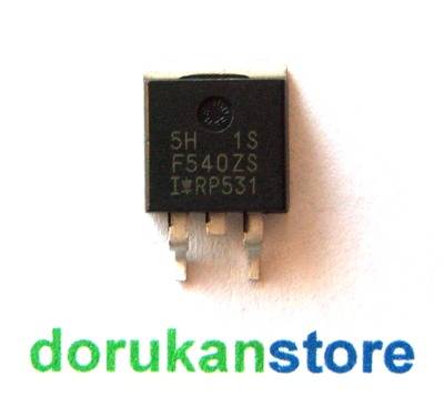 IRF540ZS RoHS 10 Adet (0.70 USD)