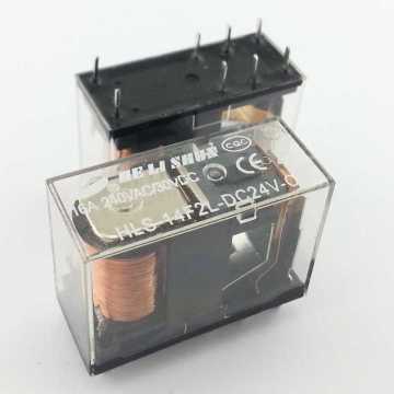 24V 16A Tek Kontak Röle HLS-14F2L-DC24V-C