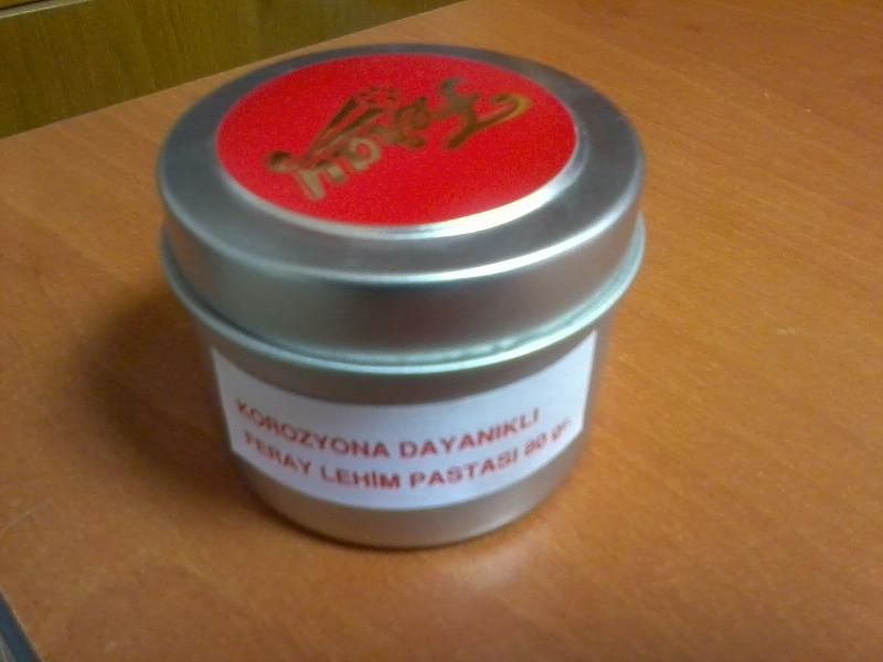 FERAY LEHİM PASTASI 80GR (KOROZYONA DAYANIKLI )