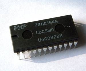 74HC154 Geniş Kılıf (74HC154N RoHS)