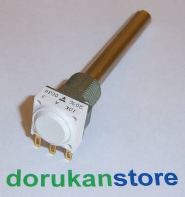 10 KOhm Mono Linear Cermet Potansiyometre (P11VYS 10K %20)