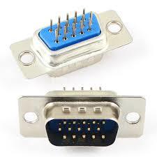 15 li D-Sub Lehim Tipi Erkek 3 Sıra