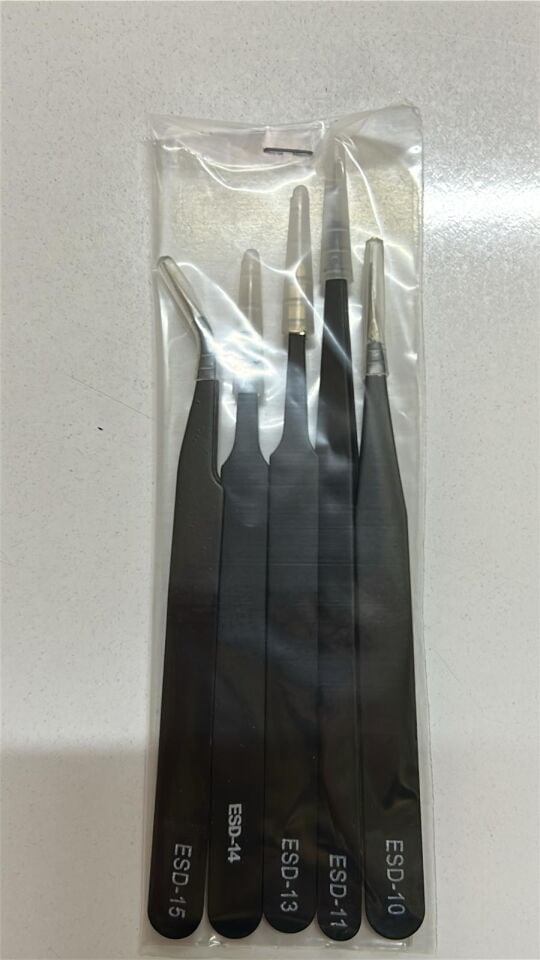 ESD ANTİSTATİK CIMBIZ SETİ 5 PARÇA