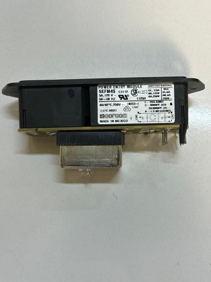 5EFM4S POWER ENTRY MODULE