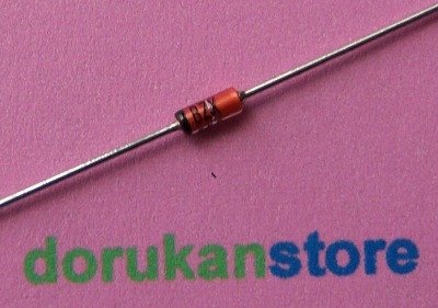 10V 0.5W Zener - BZX55C10 1000 Adet ( 0.012 EURO)