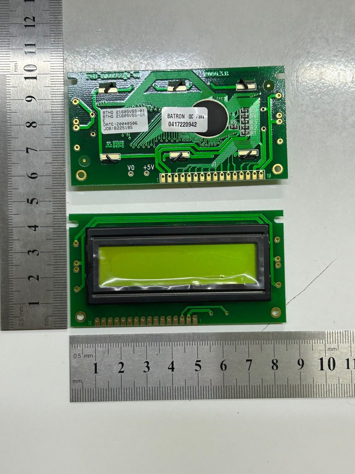 BTHQ21605VSS-01  - (2X16 Karakter Işıksız LCD)