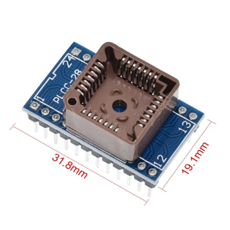 Plcc28-Dip24 Çevirici Adaptör