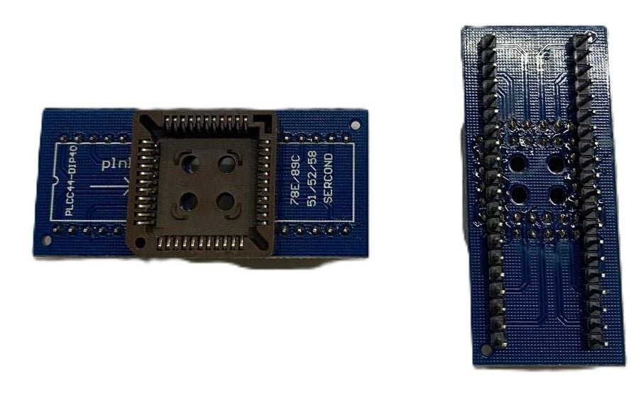 Plcc44-Dip44 Çevirici Adaptör