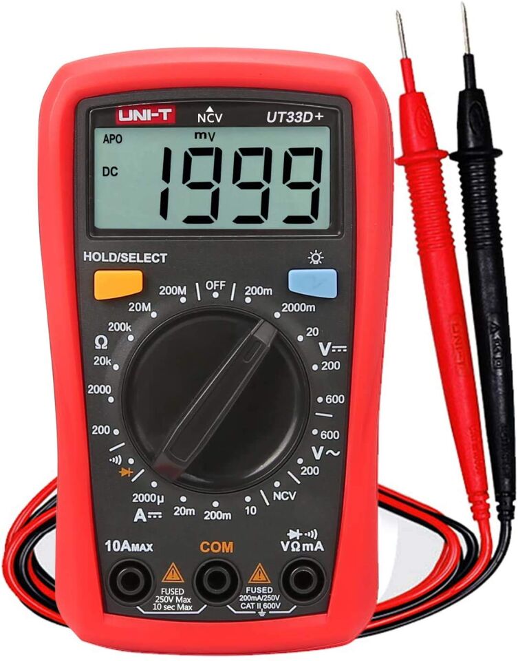 UNI-T UT33D+ Dijital Multimetre (Ölçü Aleti)