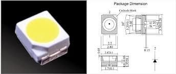 (350 ADET  ) 1210 (3528 ) Case SMD Beyaz Led  RoHS