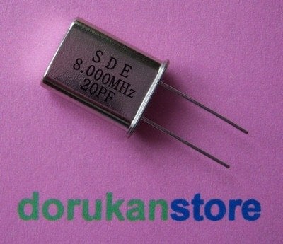 8.00 MHz Büyük Kristal