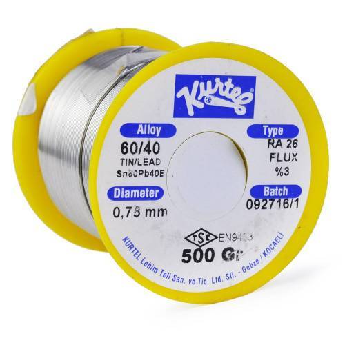 0.75mm Lehim Teli 500gr.