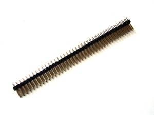 2x40 Çift Sıra Erkek Pin Header 180°
