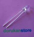 5mm Şeffaf Kırmızı LED 1000-1500mcd  15° 1000 Adet (0.02 USD)