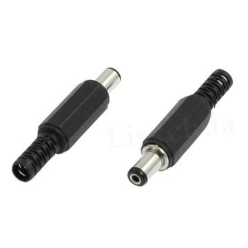 2.1mm Kısa Erkek Kablo Tip Dc Jack