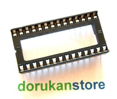 28 Pin IC Soket-15.24mm (17Ad Fiyatı)