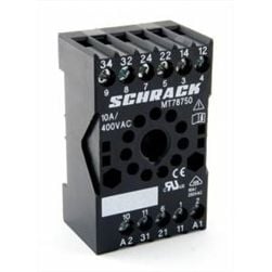 YMT78755 08 PIN RAY TİPİ SOKET (2 C/O MT RÖLE İÇİN)