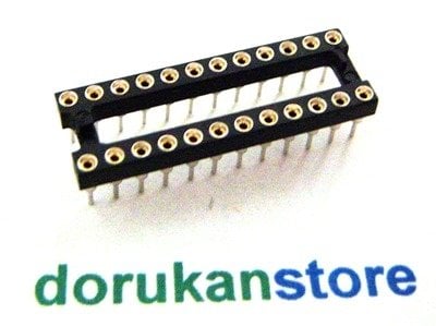 24 Pin Precision Soket (Dar)