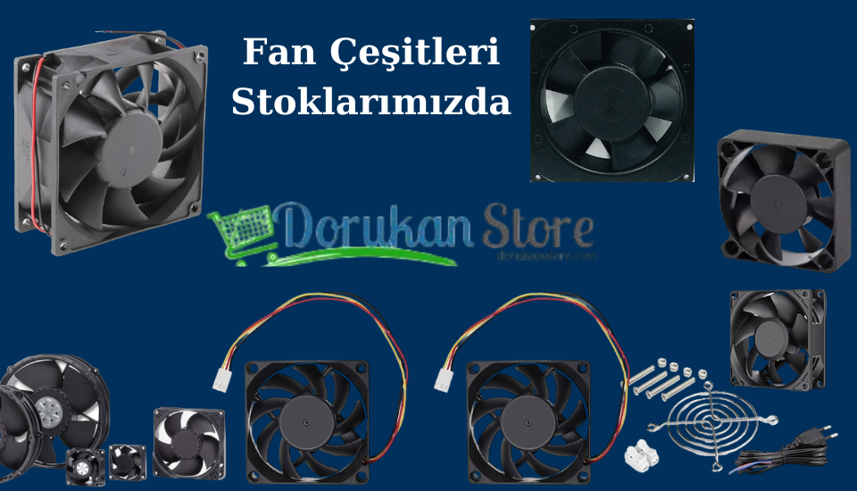 DC AKSİYEL FAN ÇEŞİTLERİ